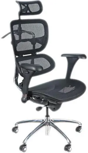 BALT 34729, Ergonomic Executive Butterfly Chair, Black Mesh