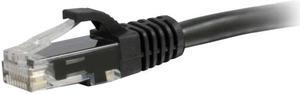 C2G 00724 Cat6a Cable - Snagless Unshielded Ethernet Network Patch Cable, Black (2 Feet, 0.60 Meters)