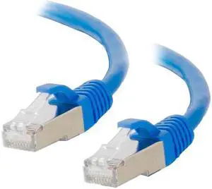 C2G 00804 C2G 20FT CAT6 SNAGLESS SHIELDED (STP) NETWORK PATCH CABLE - BLUE