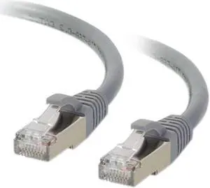 C2G 00645 Cat6a Cable - Snagless Shielded Ethernet Network Patch Cable, Gray (8 Feet, 2.43 Meters)