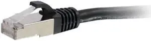 C2G 3ft Cat6 Snagless Shielded (STP) Network Patch Cable - Black