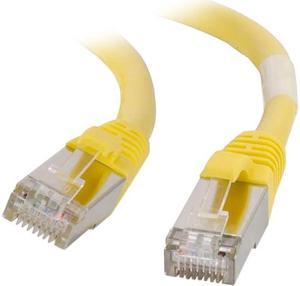 C2G 00868 Cat6 Cable - Snagless Shielded Ethernet Network Patch Cable, Yellow (10 Feet, 3.04 Meters)