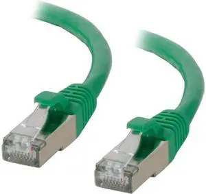 C2G 00840 30FT CAT6 SNAGLESS SHIELDED (STP) ETHERNET NETWORK PATCH CABLE - GREEN