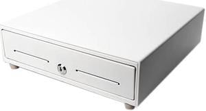 Star Micronics 37965550 Star Micronics, Cash Drawer, White 13X13, Printer Driven, 4 Bill 5 Coin For Canada, 2 Media Slots, Cable Included