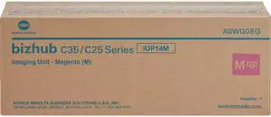 Magenta Toner Cartridge for Konica Minolta A3VU330 bizhub C654, bizhub C654e, bizhub C754, bizhub C754e, Genuine Konica Minolta Brand