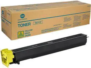Konica Minolta TN711Y Original Toner Cartridge - Yellow - Laser - 31500 Pages - 1 Pack