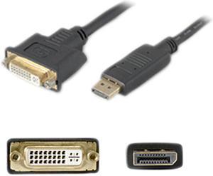 AddOn Bulk 5 Pack DisplayPort to DVI Adapter Converter Cable - M/F