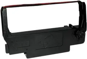 1 Black Red Nylon Ribbon