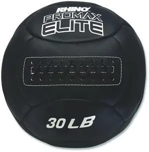 Champion Sports PRX30 Rhino Promax Elite Medicine Ball - 30 lb - Black