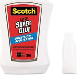 Scotch Super Glue Liquid Precision Applicator 0.14 oz AD124