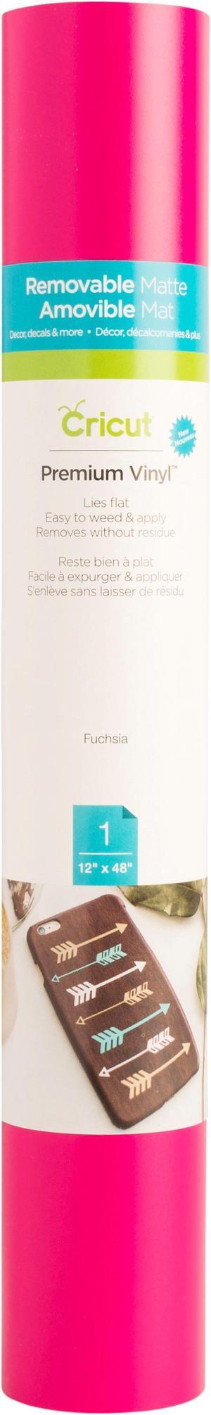 Cricut Premium Vinyl Removable Fuchsia | 1 Roll 12"x48" 2004299