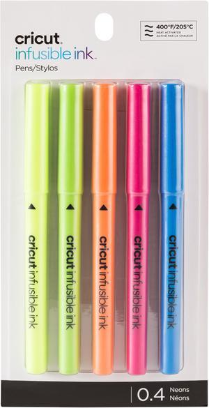 Cricut Joy Infusible Ink Pens Neons | 5 pens (0.4mm) 2006259