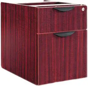 Alera Valencia Series 3/4 Box/file Pedestal,15 5/8w X 20 1/2d X 19 1/4h,mahogany