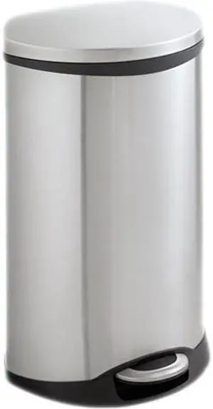 Safco - 9903SS - Step-On Medical Receptacle, 12.5gal, Stainless Steel