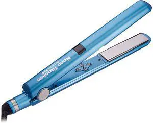 Conair BABNT2095T Nano Titanium 1 in. Digital Memory Flat Iron Conair BABNT2095T Nano Titanium 1 in. Digital Memory Flat Iron