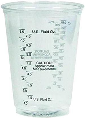 Dart TP10DGM 10 oz. Graduated Medical Ultra Clear PET Plastic Cup (Case of 1000)