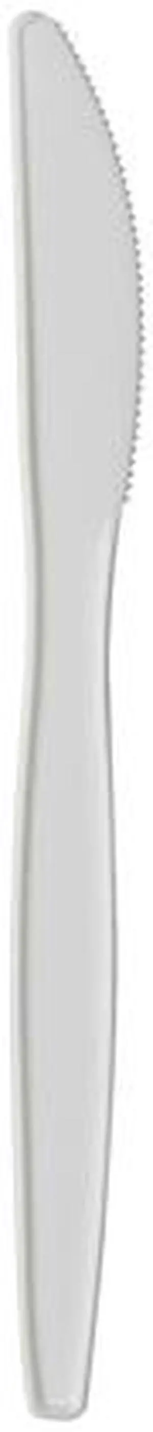 Knife Plastic Medium-weight 1000/CT White