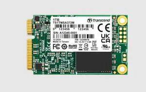 Transcend 64GB, mSATA SSD, SATA3, MLC WD-15, Wide Temp