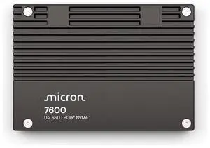 Micron 7600 PRO 15.36TB NVMe U.2 (15mm) Enterprise SSD (MTFDLAL15T3THG-1BP1DFCYYR) Micron 7600 PRO 15.36TB NVMe U.2 (15mm) Enterprise SSD (MTFDLAL15T3THG-1BP1DFCYYR)