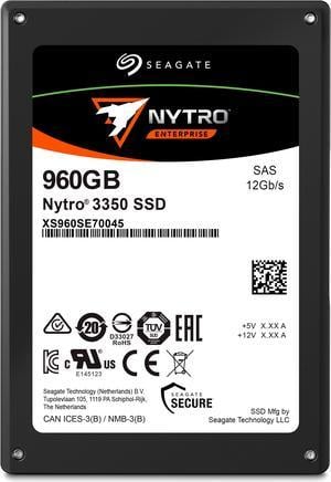 Seagate Nytro 3350 960 GB SSD internal 2.5" SAS 12Gb/s Model XS960SE70045