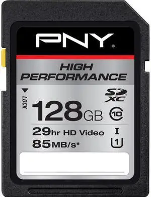 PNY 128 GB Class 10/UHS-I U1 SDXC PSDXC128U185GE