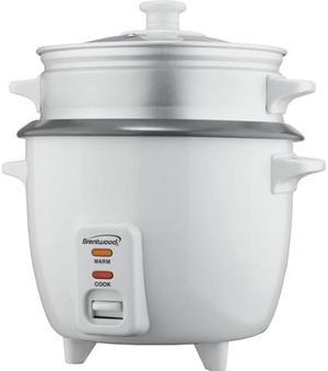 Brentwood Appliances 10 Cup Rice Cooker with Steamer TS-380S