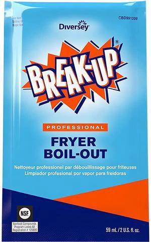Break-Up Fryer Boil-Out, 2-oz, Liquid Degreaser, 36 Packets (DVOCBD991209)