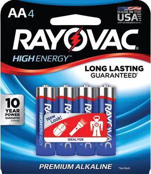 Rayovac 815-4J AA Alkaline Batteries (4 pk)