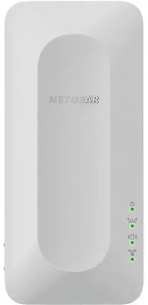 Netgear AX1800 Dual-Band WiFi 6 Mesh Extender, 1.8Gbps, Wall-plug, Internal Antennas, EAX15-100NAS