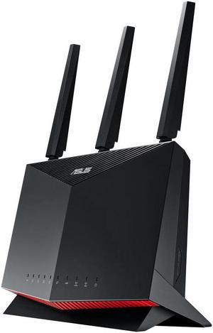 Manufacturer REFURBISHED- Asus RT-AX86S Wi-Fi 6 IEEE 802.11ax Ethernet Wireless Router - Dual Band - 2.40 GHz ISM Band - 5 GHz UNII Band - 4 x Antenna(1 x Internal/3 x External)