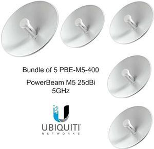 Ubiquiti PowerBeam PBE-M5-400-US IEEE 802.11n 54 Mbps Wireless Access Point (5-pack)