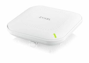 ZyXEL WiFi 6 AX3000 Wireless Gigabit Access Point, Mesh, Seamless Roaming, Captive Portal & MU-MIMO, WPA3 Security, Cloud, App or Direct Management, POE+, AC Adapter Included, NWA90AXPRO