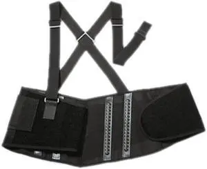 Ergodyne½ Medium ProFlex½ 2000SF Black High Performance V-Shaped Design Back Support With Sticky Fingers½ Stays