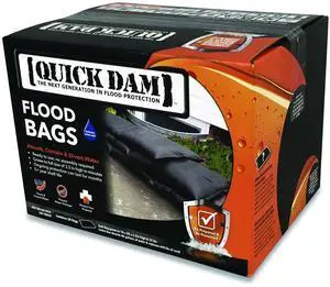 Quick Dam Flood Bags - 12" x 24" x 3.5" -  20/Box