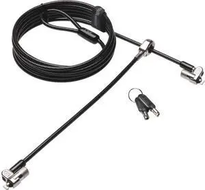 Kensington MicroSaver 2.0 Keyed Twin Heads Cable Lock for Laptops & Other Devices (K65048WW) Kensington MicroSaver 2.0 Keyed Twin Heads Cable Lock for Laptops & Other Devices (K65048WW)