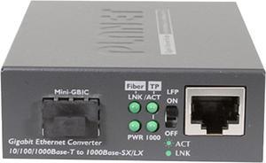 PLANET GT-805A 10/100/1000Base-T to 1000FX (SFP) Media Converter