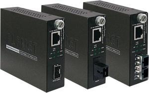 PLANET GST-802 10/100/1000TX to 1000SX Smart Media Converter (MM, SC, 2 km)