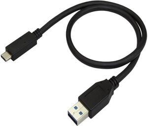 StarTech.com USB31AC50CM USB to USB C Cable - 1.6 ft / 0.5m - M/M - USB 3.1 (10Gbps) - USB-C to USB 3.0 - USB Type C to Type A Cable