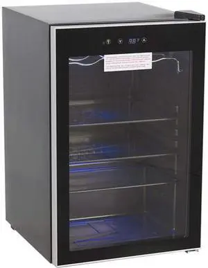 Royal Sovereign RMF-BC-128SS Beverage and Wine Cooler, Black, 4.5 Cubic Ft