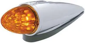 United Pacific 19 LED Watermelon Grakon 1000 Style Cab Light Kit - Amber LED/Amber Lens 39962