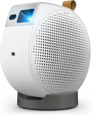 BenQ GV50 | Laser Portable Projector, 500 Lms, Native 1080p, 4K Supported, Ceiling Projection, Tripod Base, Rotating Angle, Google TV, Certified Netflix, WiFi & Bluetooth, Deep Woofer Built in speaker BenQ GV50 | Laser Portable Projector, 500 Lms, Native 1080p, 4K Supported, Ceiling Projection, Tripod Base, Rotating Angle, Google TV, Certified Netflix, WiFi & Bluetooth, Deep Woofer Built in speaker