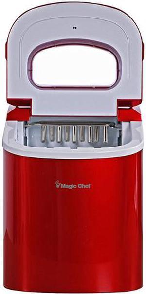 MAGIC CHEF MCIM22R 27lb Ice Maker - Red