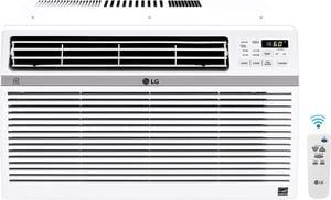 LG Energy Star 10,000 BTU 115V Window-Mounted Air Conditioner with Wi-Fi Control