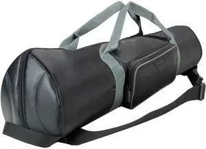 USA GEAR Padded Tripod Case Bag with Expandable Compartment & Accessory Storage - Works with Vista , Ravelli , Dolica , Manfrotto & More - Holds Tripods from 21.0" to 35.0" Folded