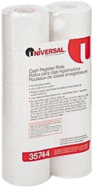 United Stationers UNV35744 Cash Roll 44MM-10PK POS ROLL PAPER