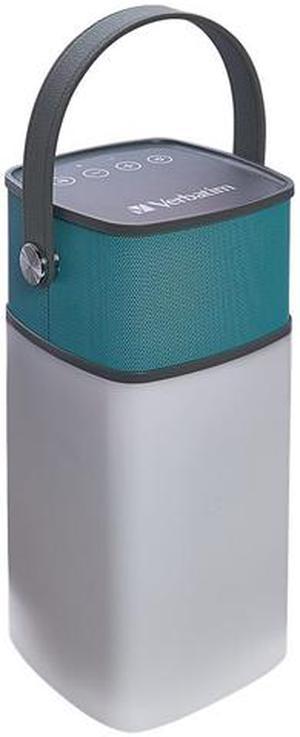 Verbatim 98594 2-In-1 Water Resistant Speaker Lantern - Speaker - For Portable Use - Wireless - Usb - Sea Glass