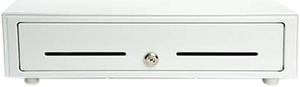 Star Micronics 37965590 Cash Drawer, 16 x 16, Printer Driven, 5 Bill/8 Coin, 2 Media Slots, Cable Included, White - CD3-1616WT58-S2