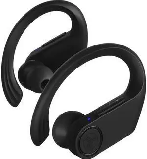TREBLAB X3 Pro - Workout True Wireless Earbuds, Comfortable Earhooks, Bluetooth 5.3, Punchy Bass, Noise Isolation, 145H Playtime, IPX5 Waterproof, Sweatproof, 2 Mics for Calls, Sport Bluetooth Earbuds
