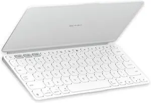 Logitech Keys-To-Go 2 Portable Wireless iPad Keyboard with Built-in Cover, Slim and Compact Bluetooth Keyboard for iPad, iPhone, Mac, and Apple TV, Easily Switch with Devices, Off-white Logitech Keys-To-Go 2 Portable Wireless iPad Keyboard with Built-in Cover, Slim and Compact Bluetooth Keyboard for iPad, iPhone, Mac, and Apple TV, Easily Switch with Devices, Off-white