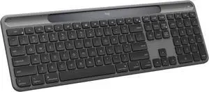 Logitech Signature Slim Solar + Wireless Bluetooth Keyboard, LightCharge Solar Charging, Quite Scissor Switch, Multi-Device Buletooth Pairing, Eco-Friendly Recycled Construction for Office, Graphite Logitech Signature Slim Solar + Wireless Bluetooth Keyboard, LightCharge Solar Charging, Quite Scissor Switch, Multi-Device Buletooth Pairing, Eco-Friendly Recycled Construction for Office, Graphite